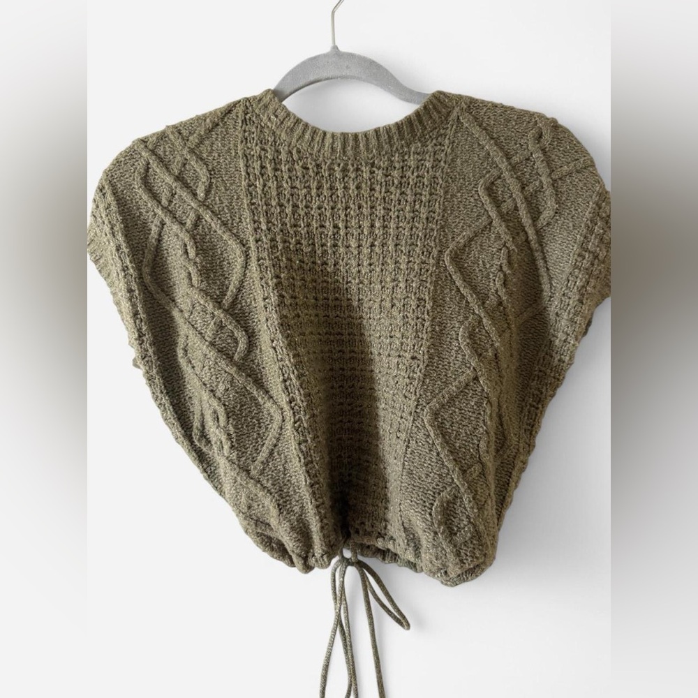 Hippie Rose knitted crop top